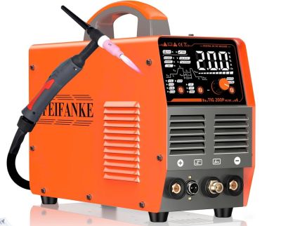 TIG-200P AC/DC Máy hàn hồ quang kỹ thuật số TIG DC XUNG ARGON