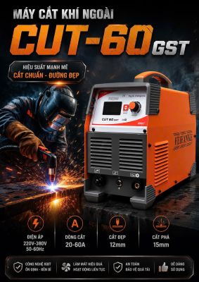 CUT-60GST Máy Cắt Plasma Khí Ngoài